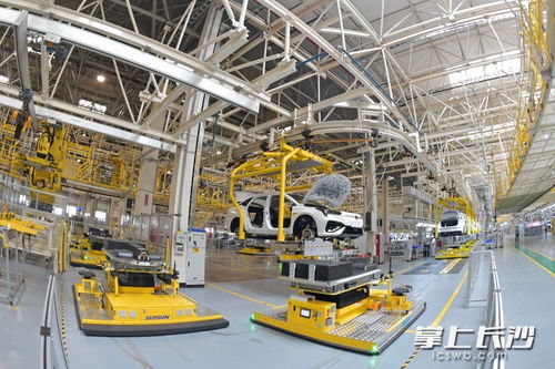 廣汽埃安長沙工廠投產 長沙新能源汽車 加速前行